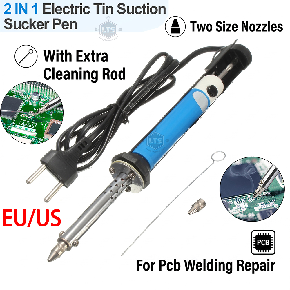 Desoldering Gun Vacuum Electric - Электрический вакуумный паяльник-помпа 30 Вт для