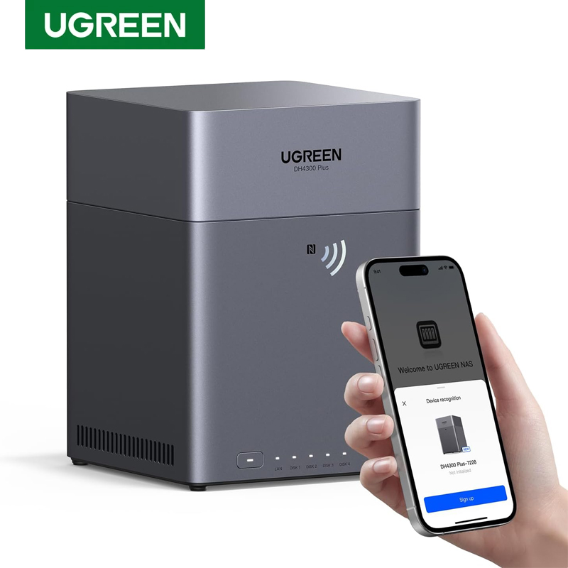 Khadas Vim4 8Gb - UGREEN NAS DH4300 Plus 4-х отсеков
