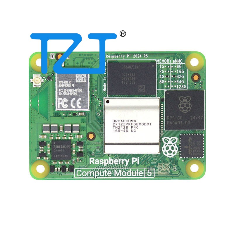 Модуль TZT Compute Module 5 Bl – обзор и цена Raspberry Pi 5 8Gb Kit