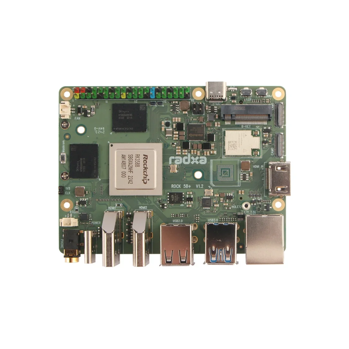 Radxa ROCK 5B+ Rockchip RK3588 – обзор и цена Radxa Rock 5B 16Gb