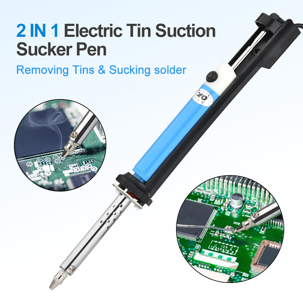 Электрический вакуумный паяльн – обзор и цена Desoldering Gun Vacuum Electric