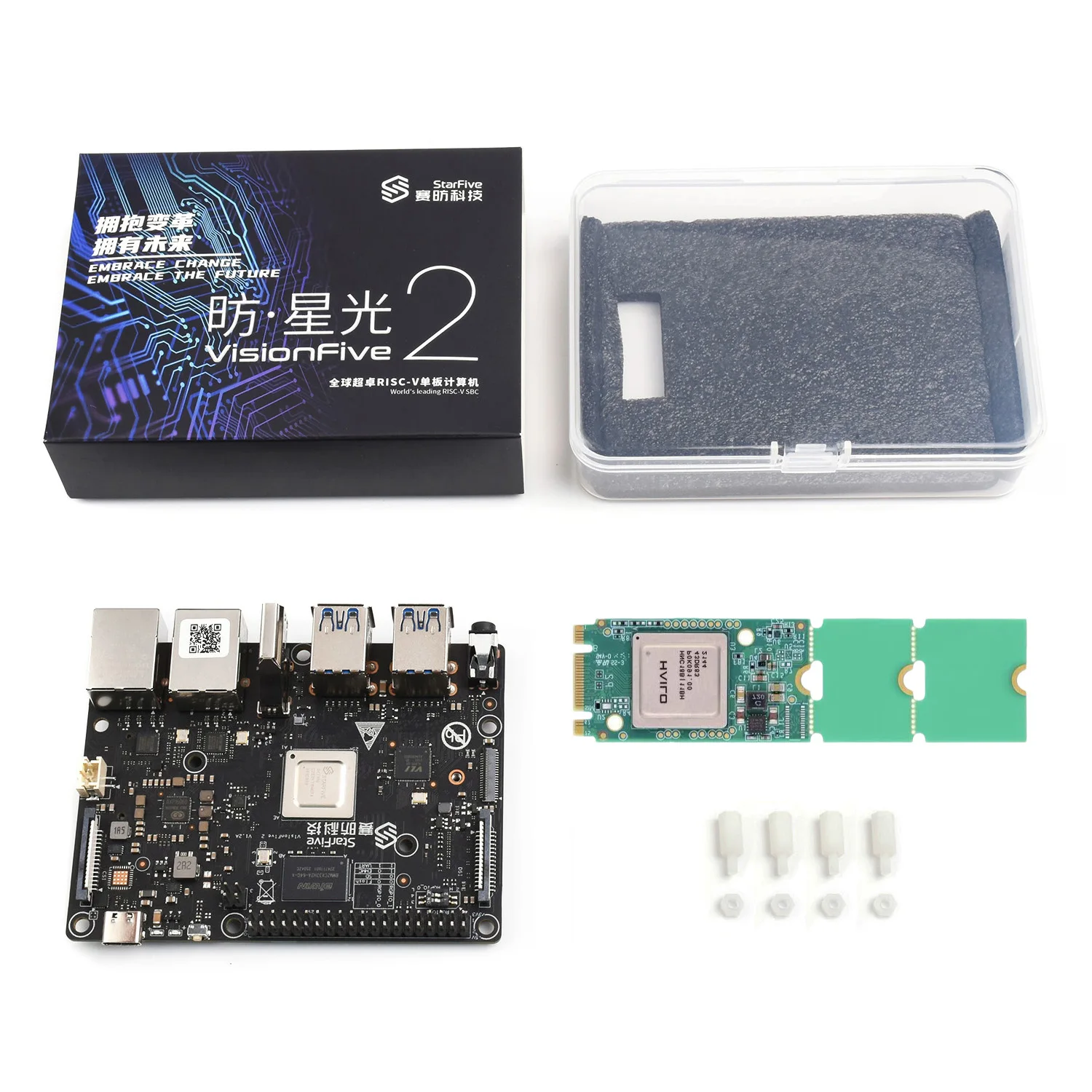 VisionFive2 8GB WiFi AI Kit RI – обзор и цена Raspberry Pi 5 8Gb Kit