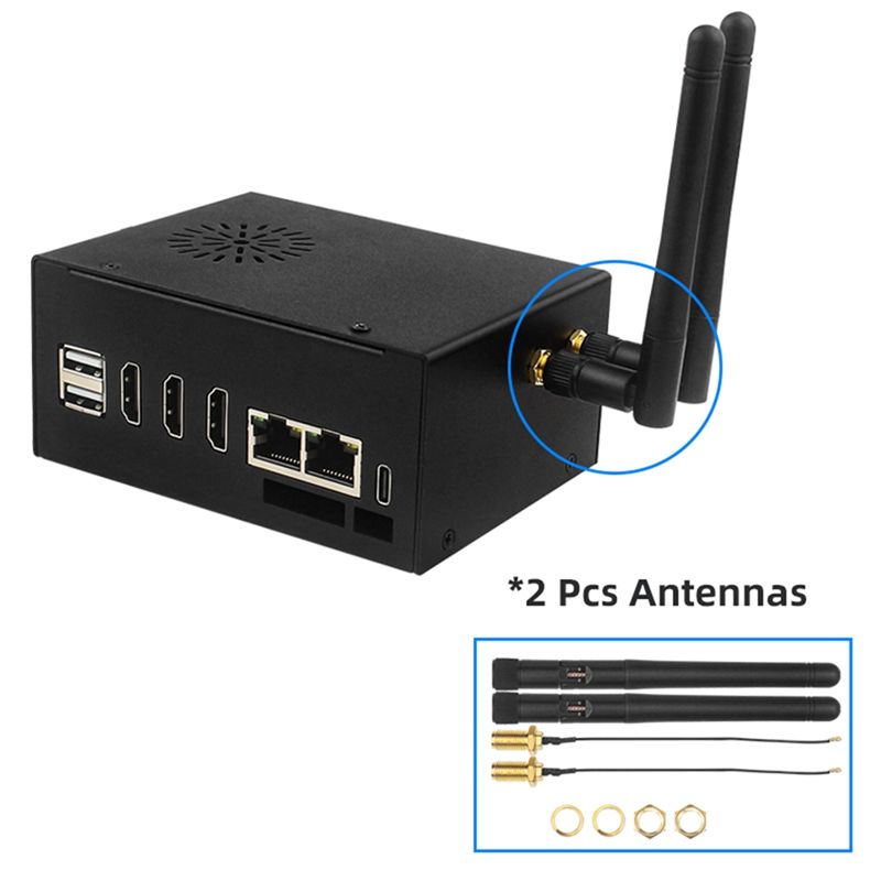 Металлический корпус HGHO для  – обзор и цена Orange Pi 5 Plus 16Gb